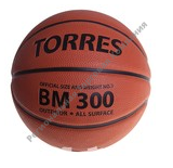 Мяч баскетбольный Torres BM300, B00017, размер 7