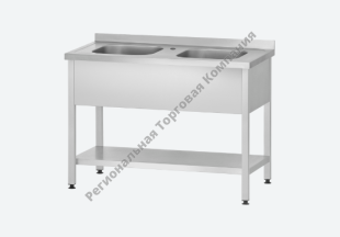 ����� ������� ���� - 1200*600*860 "Profi Inox", 2 �/� 500*400*250, ����, ���. �/������.