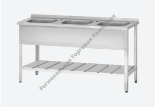 ����� ������� ���� - 1500*600*860 "Norma Inox", 3 �/� 400*400*250, ����, ���. �/������., ����� (����� ����������, ��. 40*40)