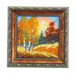 Картина "Осень", каменная крошка